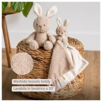 Nattou Doudou Coniglio Beige Teddy