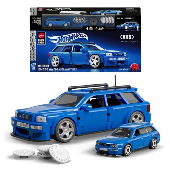 Mattel Brick Shop Hot Wheels ’94 Audi Avant RS2 