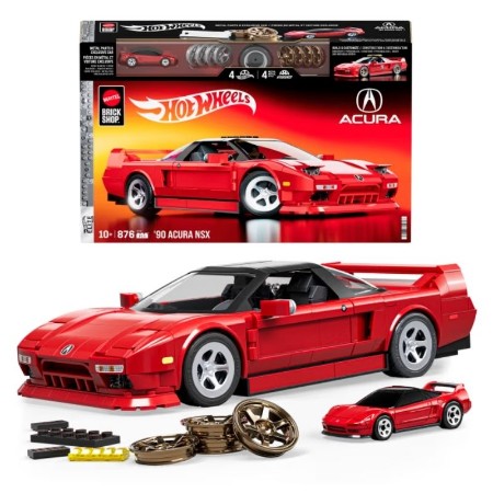 Mattel Brick Shop Hot Wheels ’90 Acura NSX
