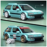 Mattel Brick Shop Hot Wheels Custom ’90 Honda Civic EF 