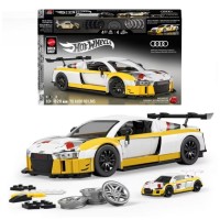 Mattel Brick Shop Hot Wheels Audi R8 LMS
