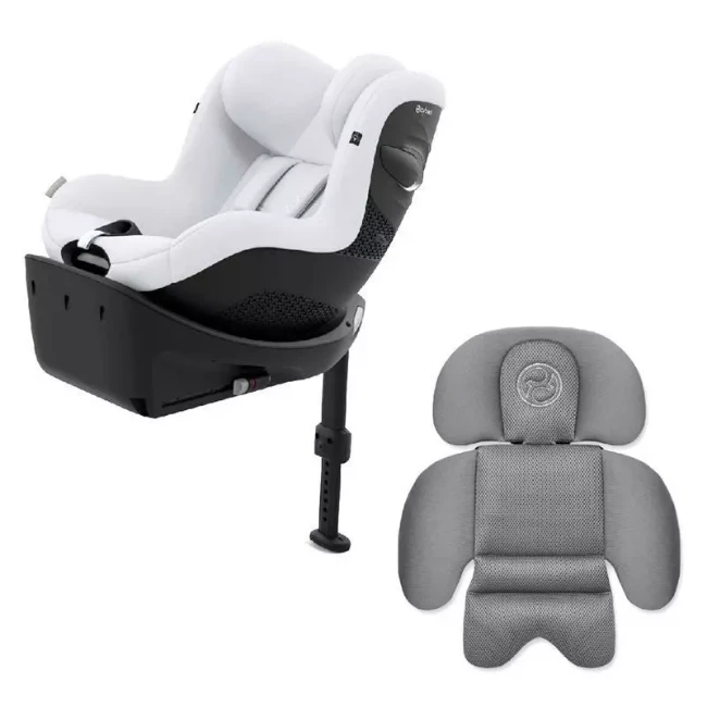 SIRONA GI I-SIZE INCLUSA INSERTO NEONATO FOG GREY LIGHT GREY 61-105 CM