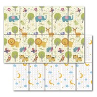 Tappetone Pieghevole Cloudy 150 x 180 x 1 cm con Borsa