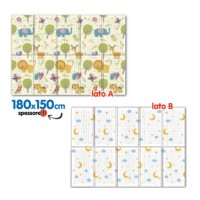 Tappetone Pieghevole Cloudy 150 x 180 x 1 cm con Borsa