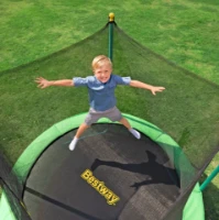 Trampolino da Esterno Bestway Xtreme Air Ø 244 x 220 cm con Rete di Sicurezza