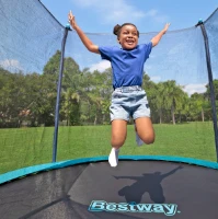 Trampolino da Esterno Bestway Xtreme Air Ø 305 x 255 cm con Rete di Sicurezza
