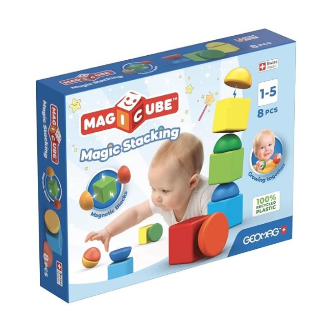 Geomag Magicube Blocks Stacking 8 Pezzi
