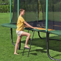 Trampolino Rettangolare da Esterno Bestway Extreme Air 457 x 274 x 283 cm con Rete di Sicurezza e Scaletta