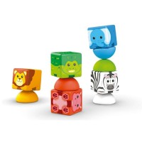 Geomag Magicube Blocks Stacking Safari 10 Pezzi