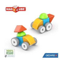 Geomag Magicube Blocks Cars 10 Pezzi