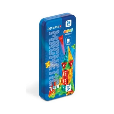 Geomag Magnetic Tiles Mini Travel Set 26 Pezzi