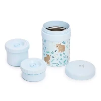 Immagine di Miniland Thermetic Contenitore Termico per Alimenti 700 ml con 2 Contenitori Interni