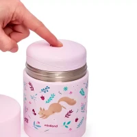 Immagine di Miniland Contenitore Termico per Pappa e Alimenti Solidi in Acciaio Inox 600 ml Dreamland