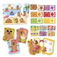 Lisciani Giochi Carotina Baby 10 Giochi del Capibara