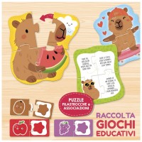 Lisciani Giochi Carotina Baby 10 Giochi del Capibara