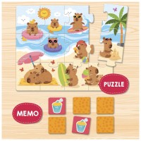 Lisciani Giochi Carotina Baby 10 Giochi del Capibara