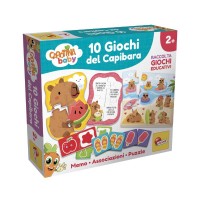 Lisciani Giochi Carotina Baby 10 Giochi del Capibara