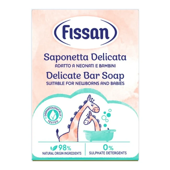 Immagine di Fissan Saponetta Delicata per Bambini con Glicerina per Pelli Sensibili