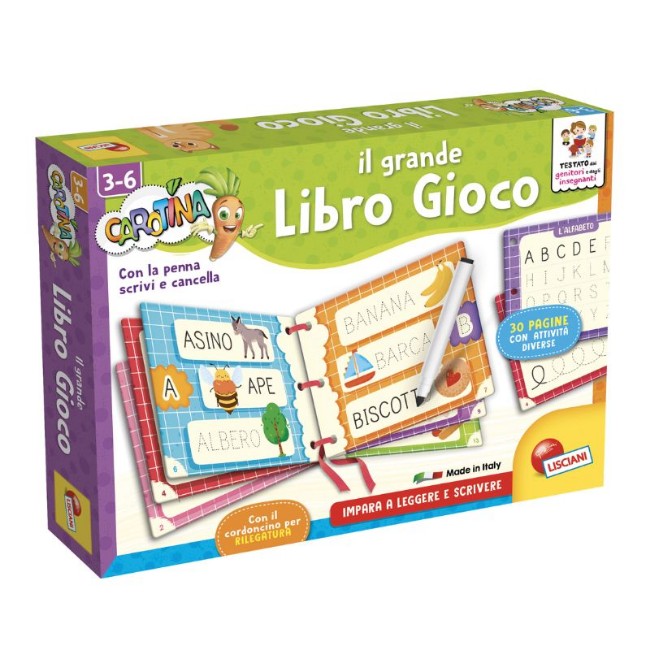 Clementoni Il Mio Primo Piccolo Savant – Gioco Educativo 24 Attività, Penna Parlante, 3-6 Anni
