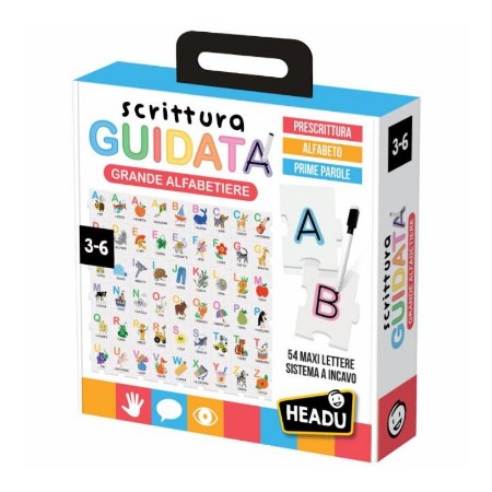 Headu Scrittura Guidata Grande Alfabetiere