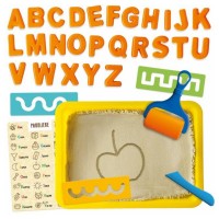 Headu Lavagna di Sabbia Leggo e Scrivo Montessori