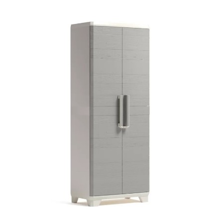 Immagine di Keter Linear Wood Armadio da Esterno Alto 173x68x39 cm