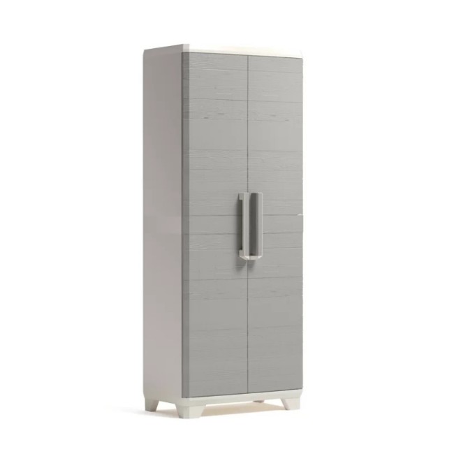 Immagine di Keter Linear Wood Armadio da Esterno Alto 173x68x39 cm
