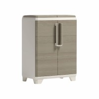 Immagine di Keter Split Premium Wood Pattumiera per Raccolta Differenziata Effetto Legno