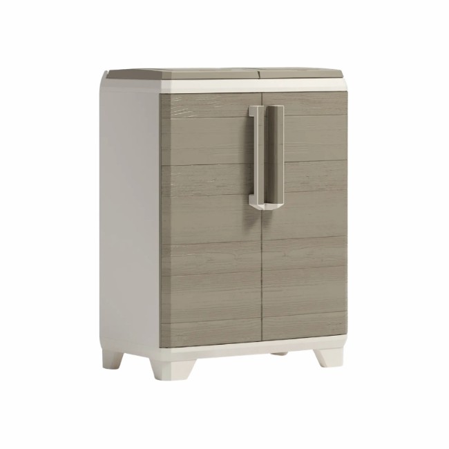 Immagine di Keter Split Premium Wood Pattumiera per Raccolta Differenziata Effetto Legno