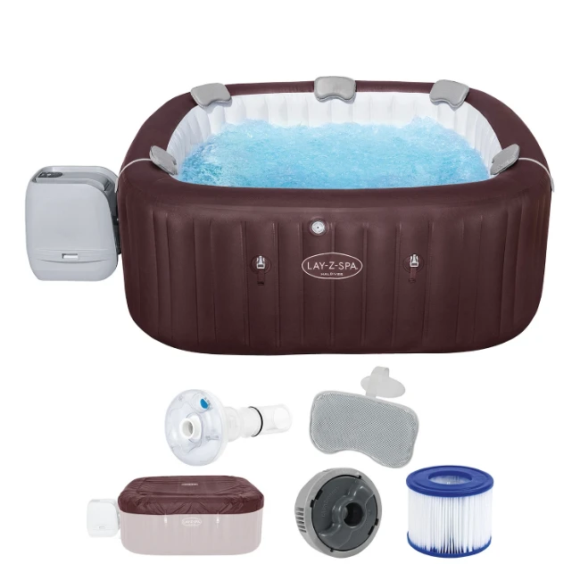 Idromassaggio Gonfiabile Bestway Lay-Z-Spa Maldives HydroJet Pro 201 x 201 x 80 cm