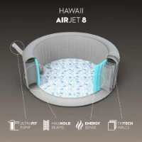 Idromassaggio Gonfiabile Bestway Lay-Z-Spa Hawaii AirJet 236 x 71 cm