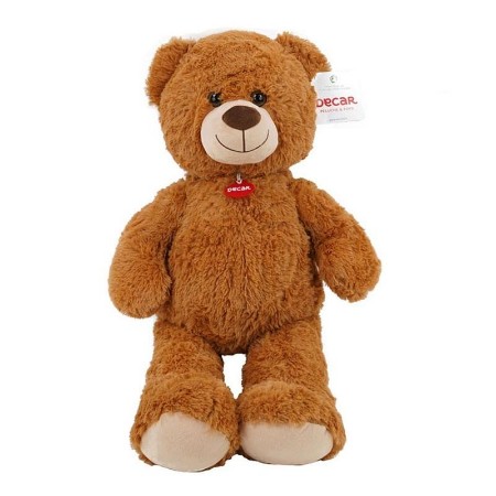 DeCar Peluche Orso Marrone  80 cm