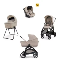 Tessuti Vicuna Beige - Telaio Palladio Black