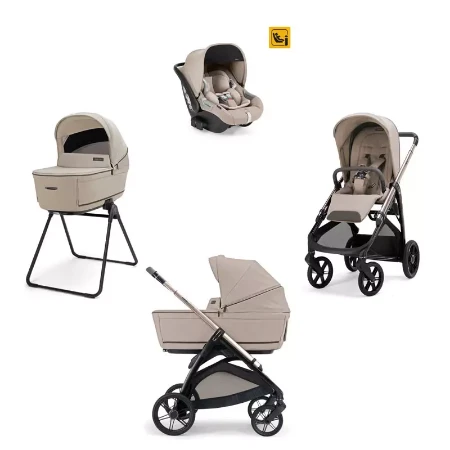 Tessuti Vicuna Beige - Telaio Palladio Black