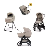Inglesina Aptica 2026 con Darwin Infant Recline e Telaio Palladio - Vicuna Beige
