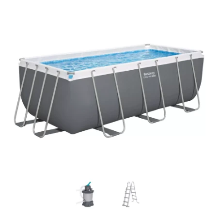 Piscina Fuori Terra Bestway 56457 con Filtro a Sabbia 412 x 201 x 122 cm