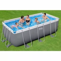 Piscina Fuori Terra Bestway 56457 con Filtro a Sabbia 412 x 201 x 122 cm