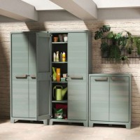 Immagine di Keter Planet Outdoor Armadio da Esterno 80x182x44 cm