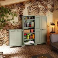 Immagine di Keter Planet Outdoor Armadio Portascope 80x44x182 cm