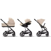 Immagine di Cybex Gold Trio Balios S con Passeggino Balios S Lux, Navicella Cot S Lux e Seggiolino Auto Cloud G Comfort 40-87 cm - Dalla Nascita ai 22 kg
