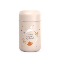 Immagine di Suavinex Wonderland Liberty Thermos Pappa 400 ml in Acciaio Inox per Alimenti Caldi e Freddi