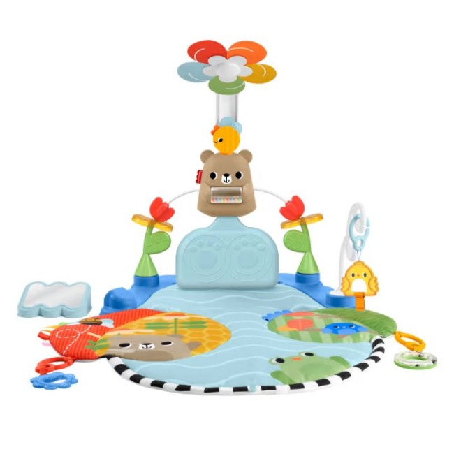 Fisher-Price Scalcia e Dondola, Palestrina Baby Fitness 3 in 1