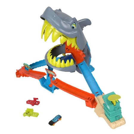 Hot Wheels City Attacco del Mega Squalo