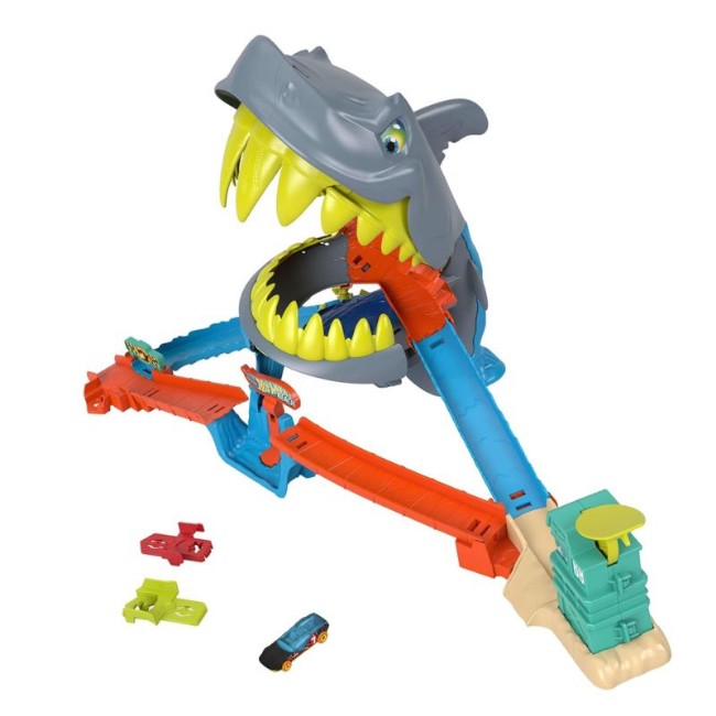 Hot Wheels City Attacco del Mega Squalo