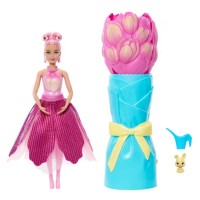 Barbie Petal Pop Profumata con Abito Tulipano Rosa