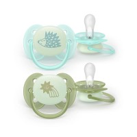 Immagine di Philips Avent Ultra Soft Night Ciuccio 0-6 Mesi Luminescente 2 Pezzi
