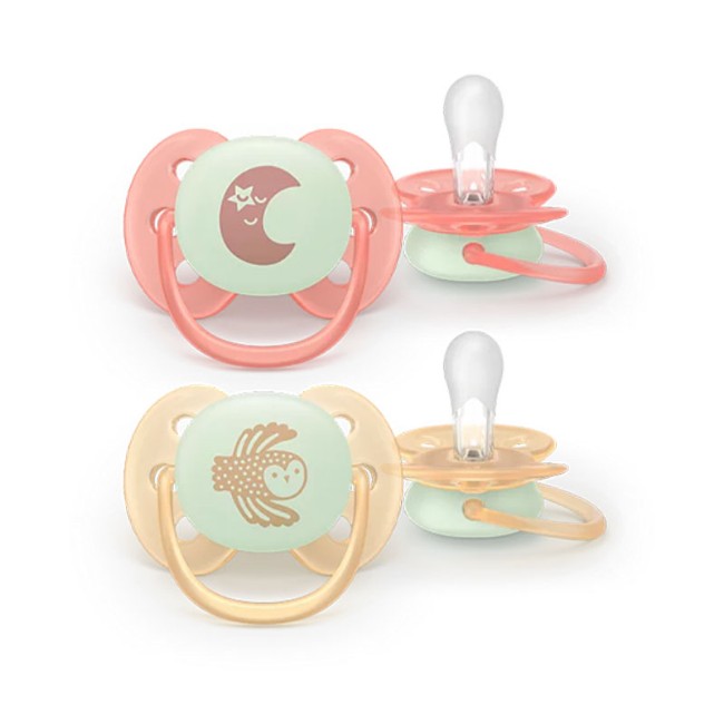 Immagine di Philips Avent Ultra Soft Night Ciuccio 0-6 Mesi Luminescente 2 Pezzi