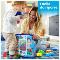 Immagine di Mega Bloks Sacca Blocchi 60 Pezzi First Builders