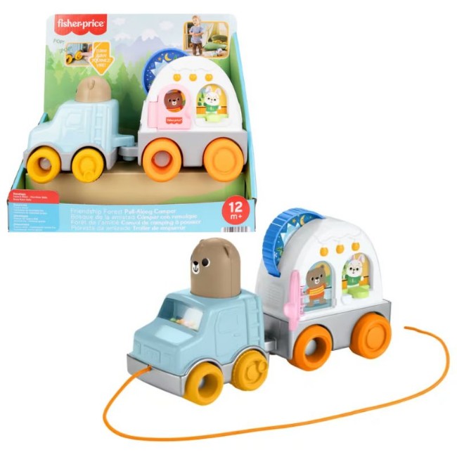 Fisher-Price Camper Trainabile Amici della Foresta