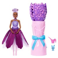 Barbie Petal Pop Profumata con Abito Viola